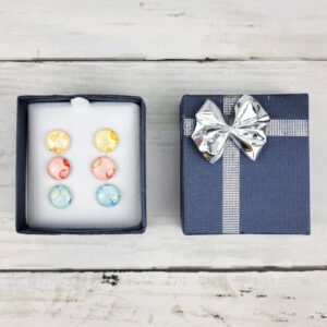 "Set #13" Hand Painted Stud Earrings
