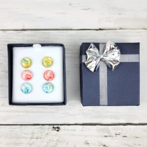 "Set #19" Hand Painted Stud Earrings