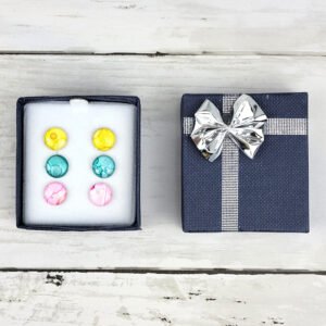 "Set #4" Hand Painted Stud Earrings