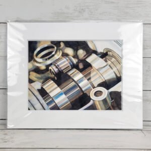 "Camshaft" Motorcycle Art Print