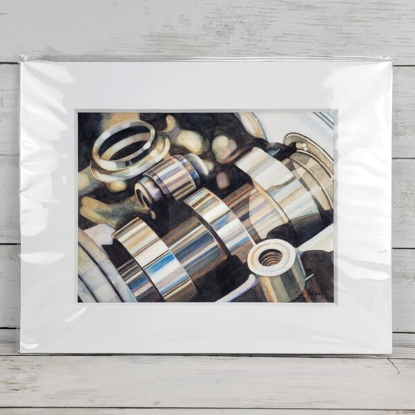 "Camshaft" Motorcycle Art Print
