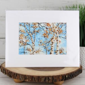 "Skyward Leaves" Aspen Landscape Print