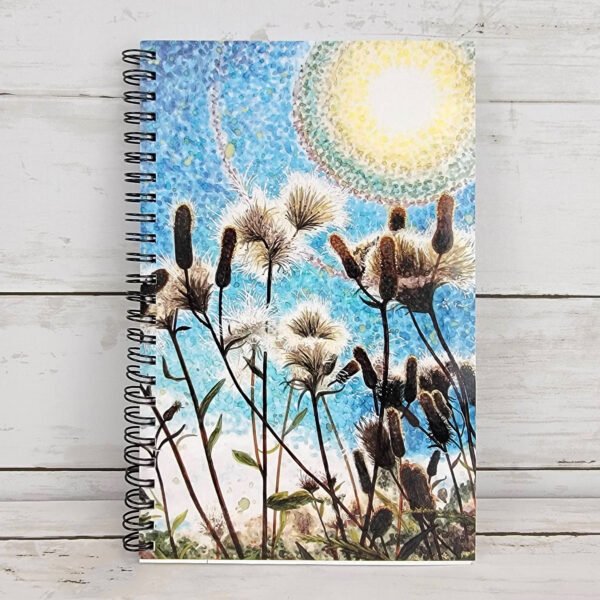 "Blue Sunlight" Spiral Notebook