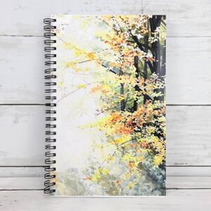 "Fall Sunrays" Spiral Notebook