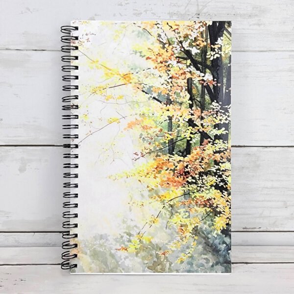 "Fall Sunrays" Spiral Notebook