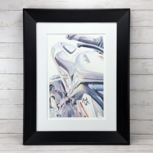 "2018 Triumph Street Triple" Framed Print