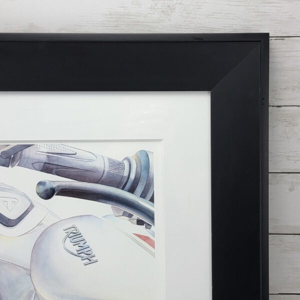 "2018 Triumph Street Triple" Framed Print - Image 2