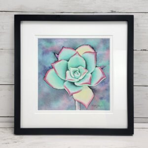 "Whispers of Pink" Framed Print