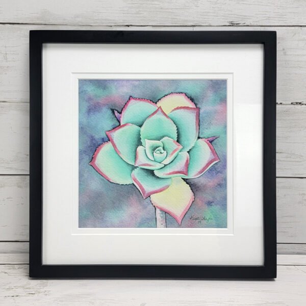 "Whispers of Pink" Framed Print