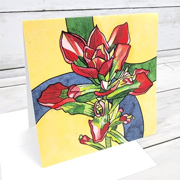"Indian Paintbrush" Single Notecard