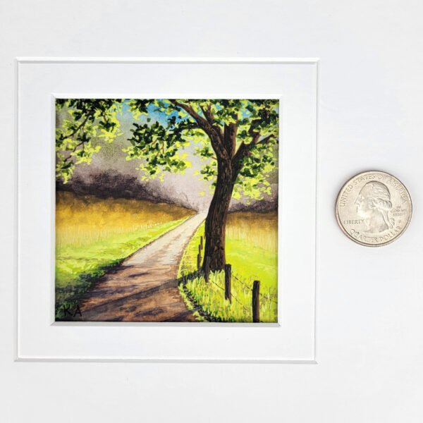"Journey Ahead" Miniature Landscape