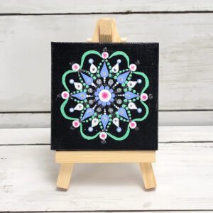 "Harmony Hues" Mini Mandala Painting