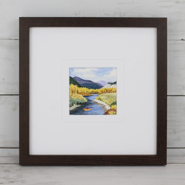 "Morning Catch" Miniature Landscape - Image 2