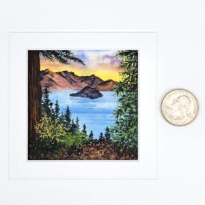 "Mountain Embrace" Miniature Landscape