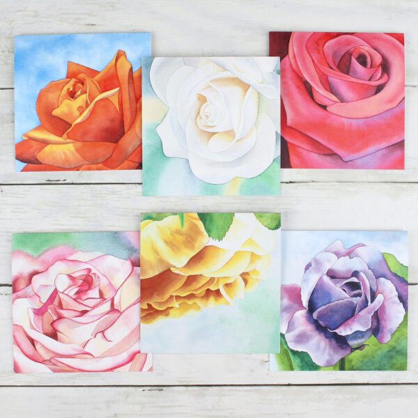 "Roses" Notecard Set