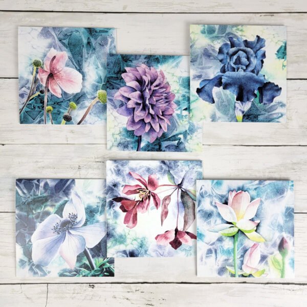 "Loose Floral" Notecard Set