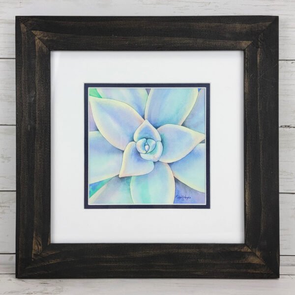 "Blue Mist" Original Watercolor Painting