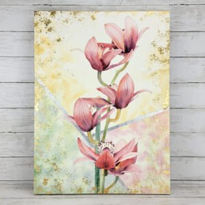 "Orchid" Original Watercolor Painting