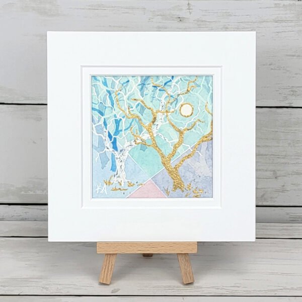 "Soft Glow 1" Original Watercolor Painting
