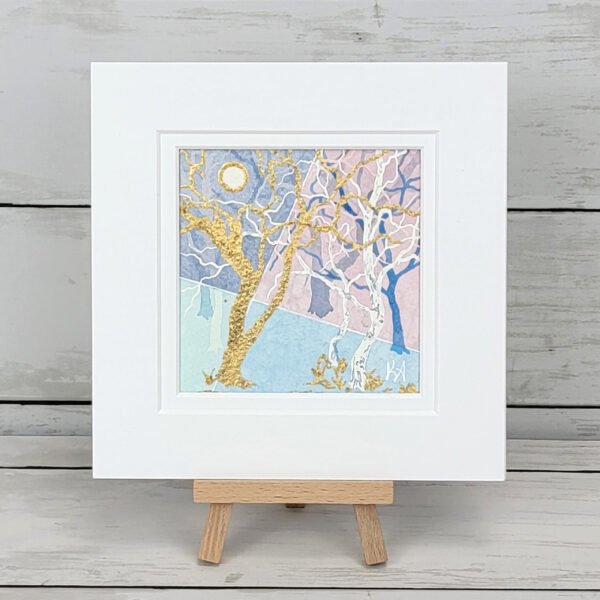 "Soft Glow 2" Original Watercolor Painting
