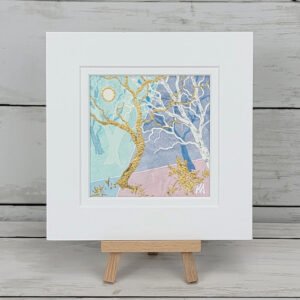 "Soft Glow 4" Original Watercolor Painting