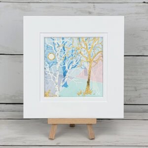 "Soft Glow 6" Original Watercolor Painting