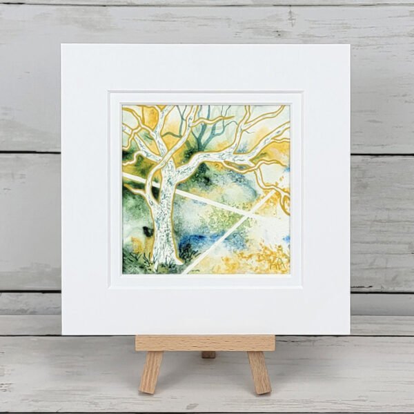 "Tree of Imagination 1" Original Watercolor Painting