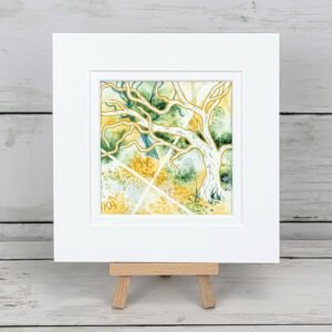 "Tree of Imagination 4" Original Watercolor Painting