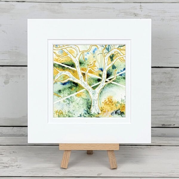 "Tree of Imagination 6" Original Watercolor Painting