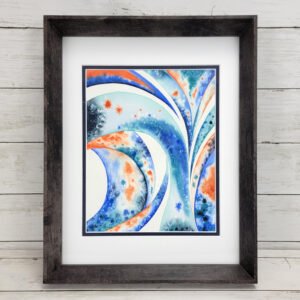 "Color Splash" Original Watercolor Painting