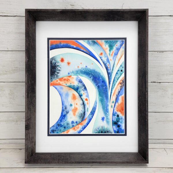 "Color Splash" Original Watercolor Painting