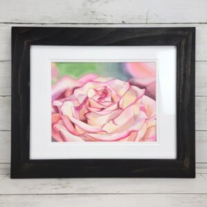 "Blush of Elegance" Original Watercolor Painting