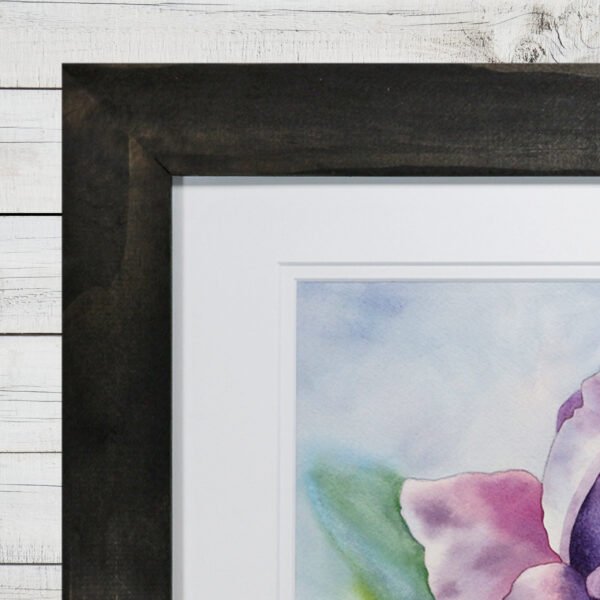 "Amethyst Blossom" Original Watercolor Painting - Image 2