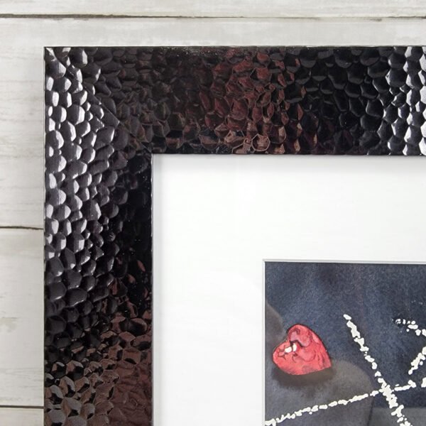 "Heart TicTacToe" Original Watercolor Painting - Image 2