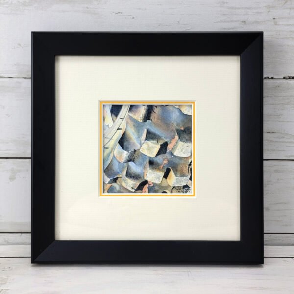 "Tire" Mini Moto Original Watercolor Painting