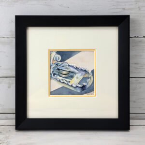 "Footpeg" Mini Moto Original Watercolor Painting