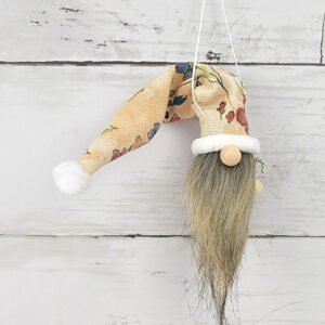 "Boho 1" Gnome Ornament