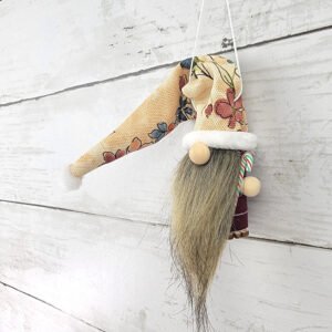"Boho 1" Gnome Ornament - Image 2