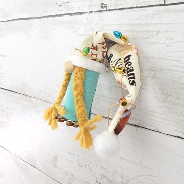 "Coffee 1" Gnome Ornament - Image 2