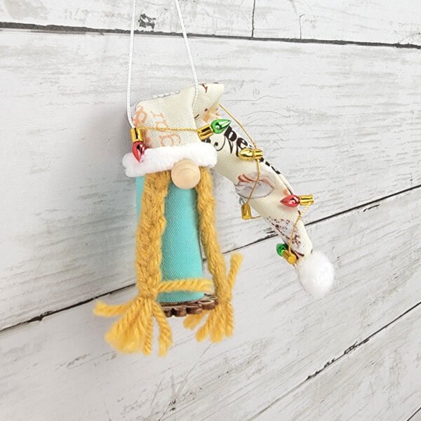 "Coffee 1" Gnome Ornament - Image 3