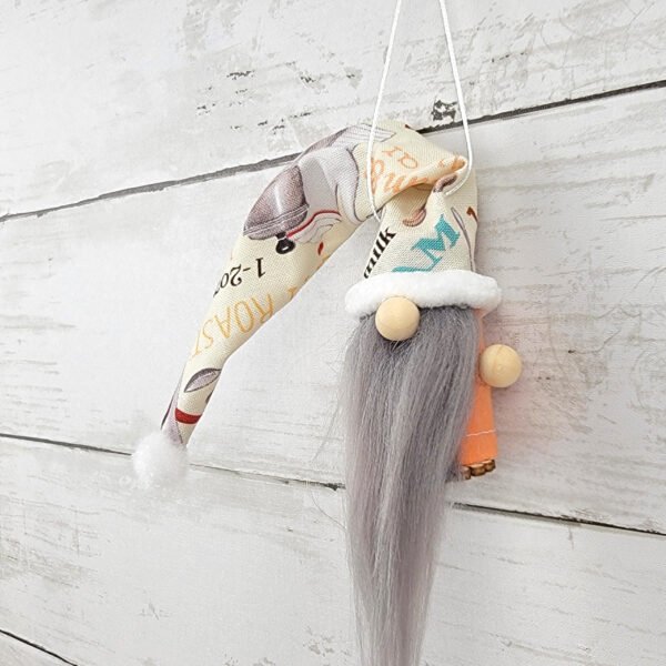 "Coffee 2" Gnome Ornament - Image 2