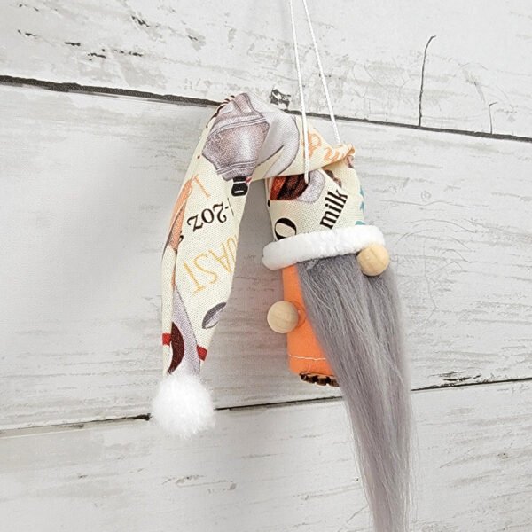 "Coffee 2" Gnome Ornament - Image 3