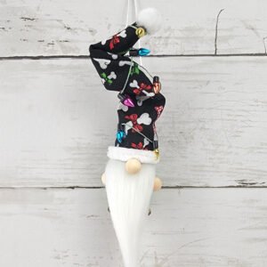 "Dog Bones 2" Gnome Ornament