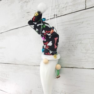 "Dog Bones 2" Gnome Ornament - Image 2