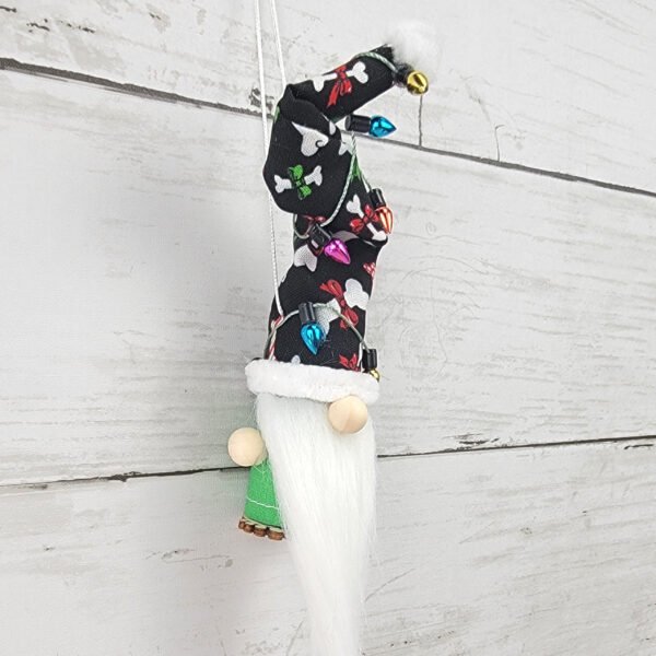 "Dog Bones 2" Gnome Ornament - Image 3