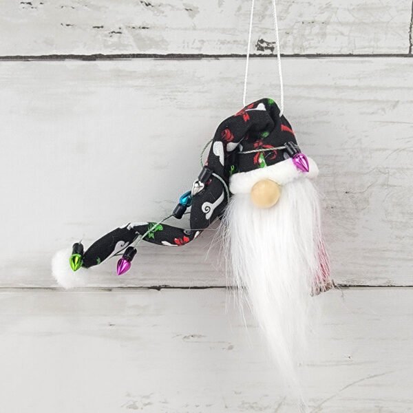 "Dog Bones 3" Gnome Ornament