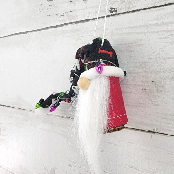 "Dog Bones 3" Gnome Ornament - Image 2