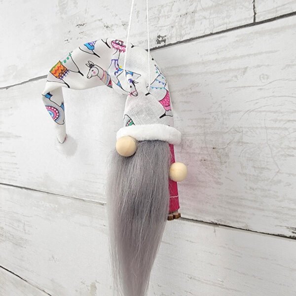 "Lamas 1" Gnome Ornament - Image 2
