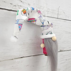 "Lamas 1" Gnome Ornament - Image 3