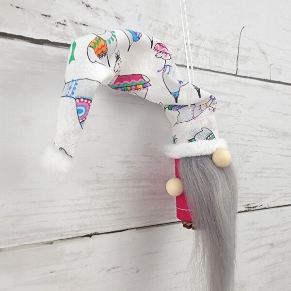 "Lamas 1" Gnome Ornament - Image 3